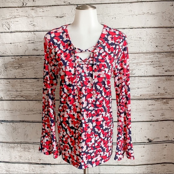 NWOT Michael Kors Long-sleeve blouse - Picture 1 of 4